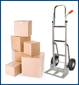 Mover with boxes